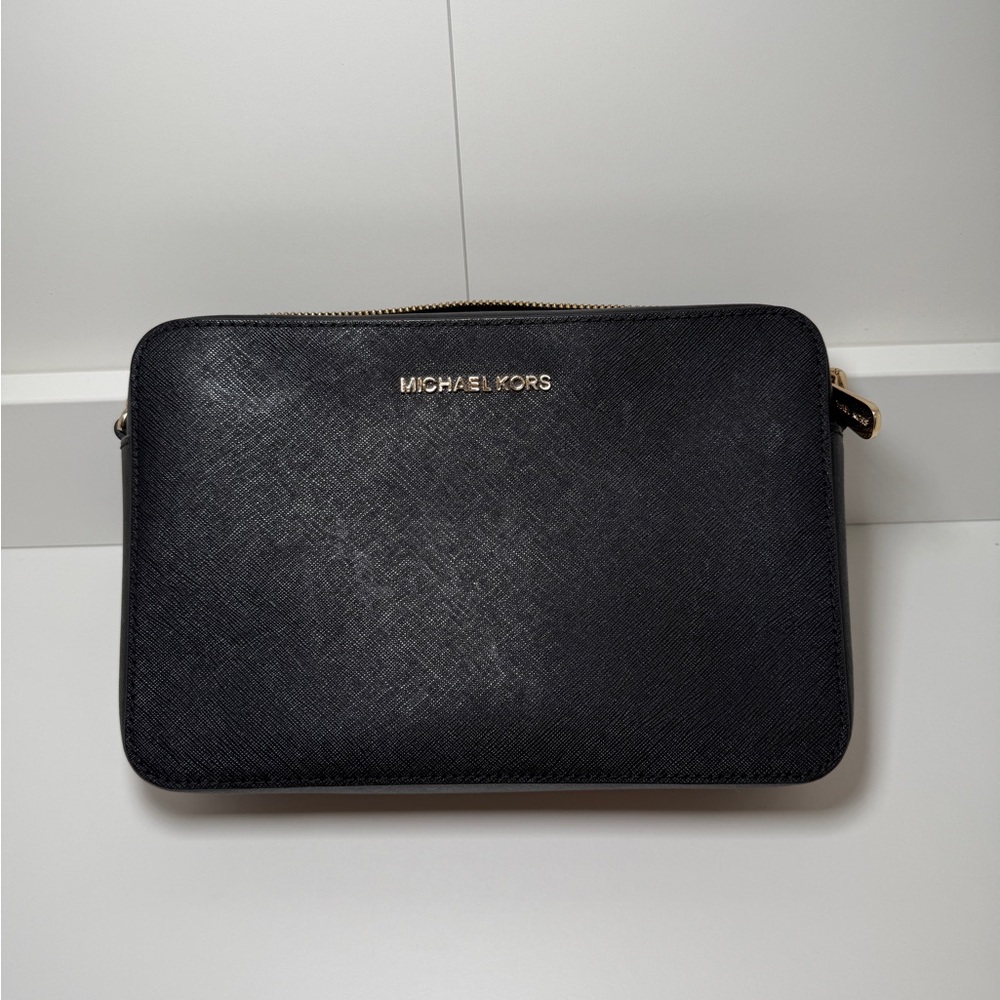 Michael Kors Jet Set Saffiano Leather Crossbody